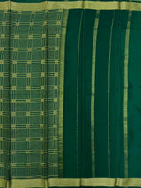 Mysore Silk Saree with Royal Chex Pattern (Chamundi)