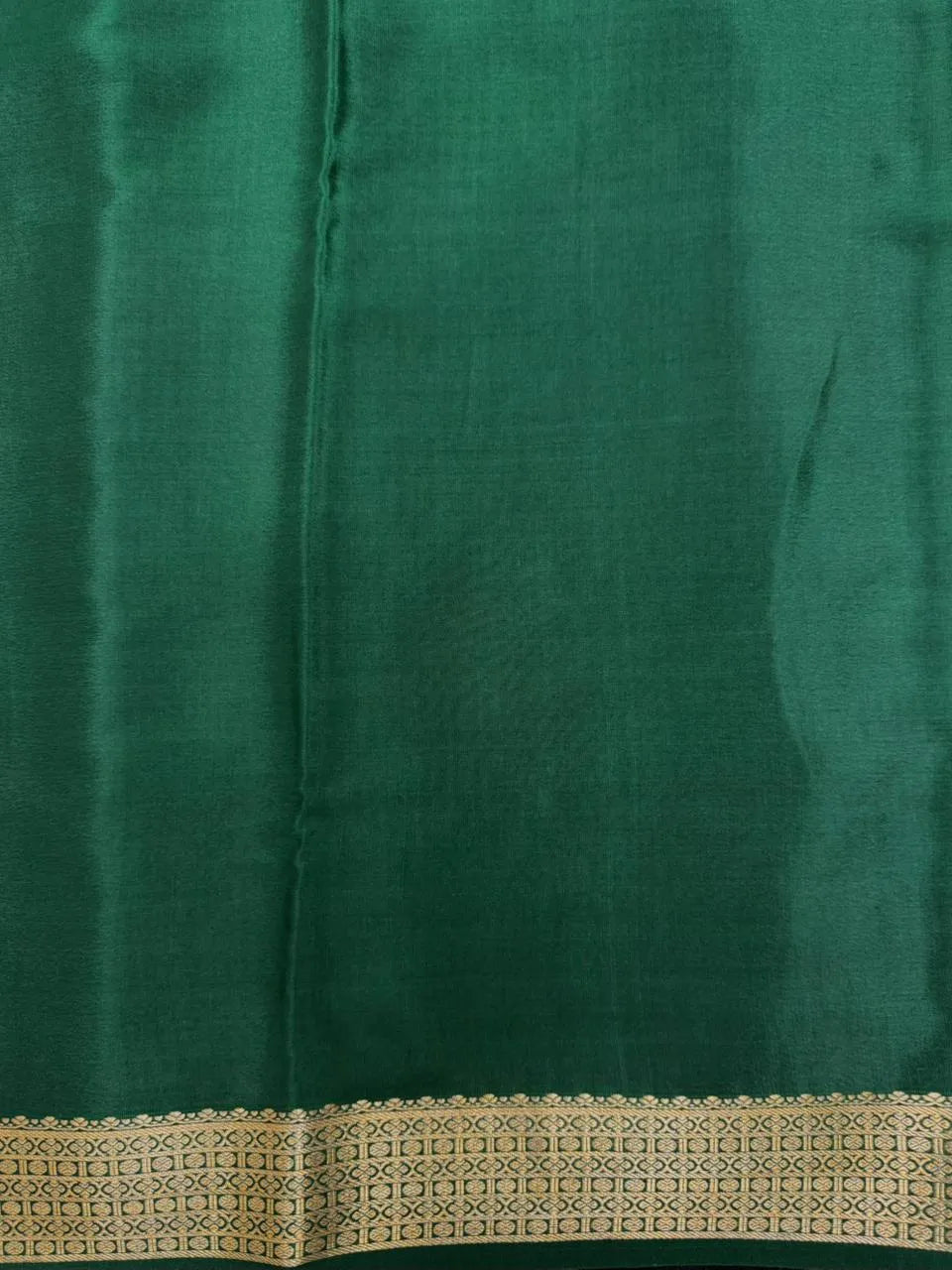 Mysore Silk Saree with Royal Chex Pattern (Chamundi)