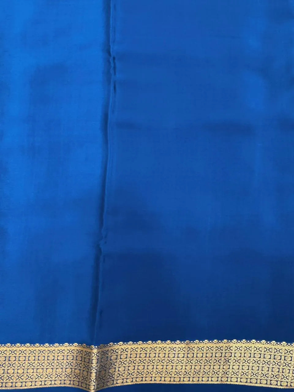 Mysore Silk Saree with Royal Chex Pattern (Chamundi)