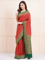 Pure Banarasi Crepe Silk Saree