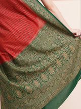 Pure Banarasi Crepe Silk Saree