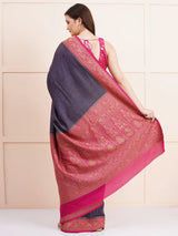 Pure Banarasi Crepe Silk Saree
