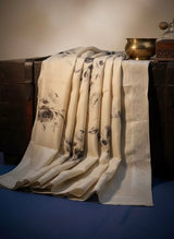 Heavy BR Work Saree-Tussar Silk