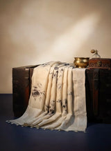 Heavy BR Work Saree-Tussar Silk