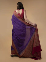 Pure Banarasi Crepe Silk Saree