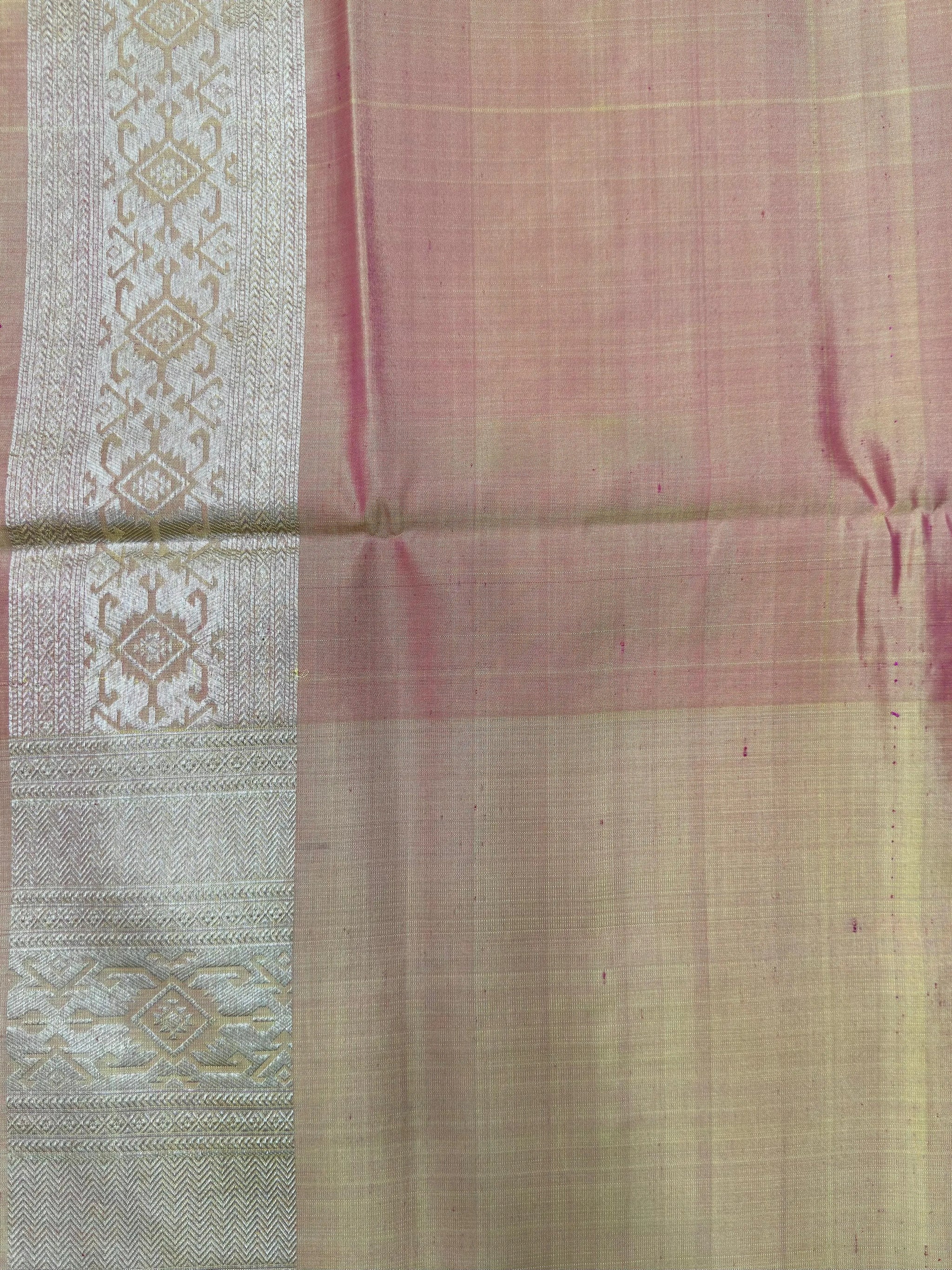 Pure Soft Kanjivaram Silk Saree – (Kanchi Jhalak)