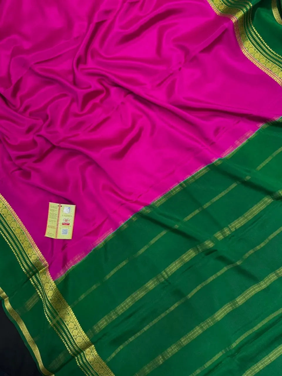 Pure Mysuru Silk Saree by Sitha BTX