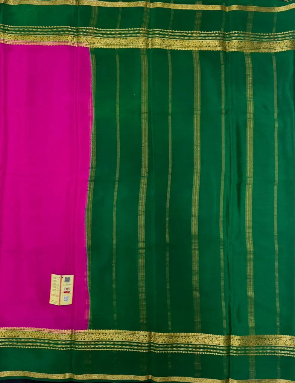 Pure Mysuru Silk Saree by Sitha BTX