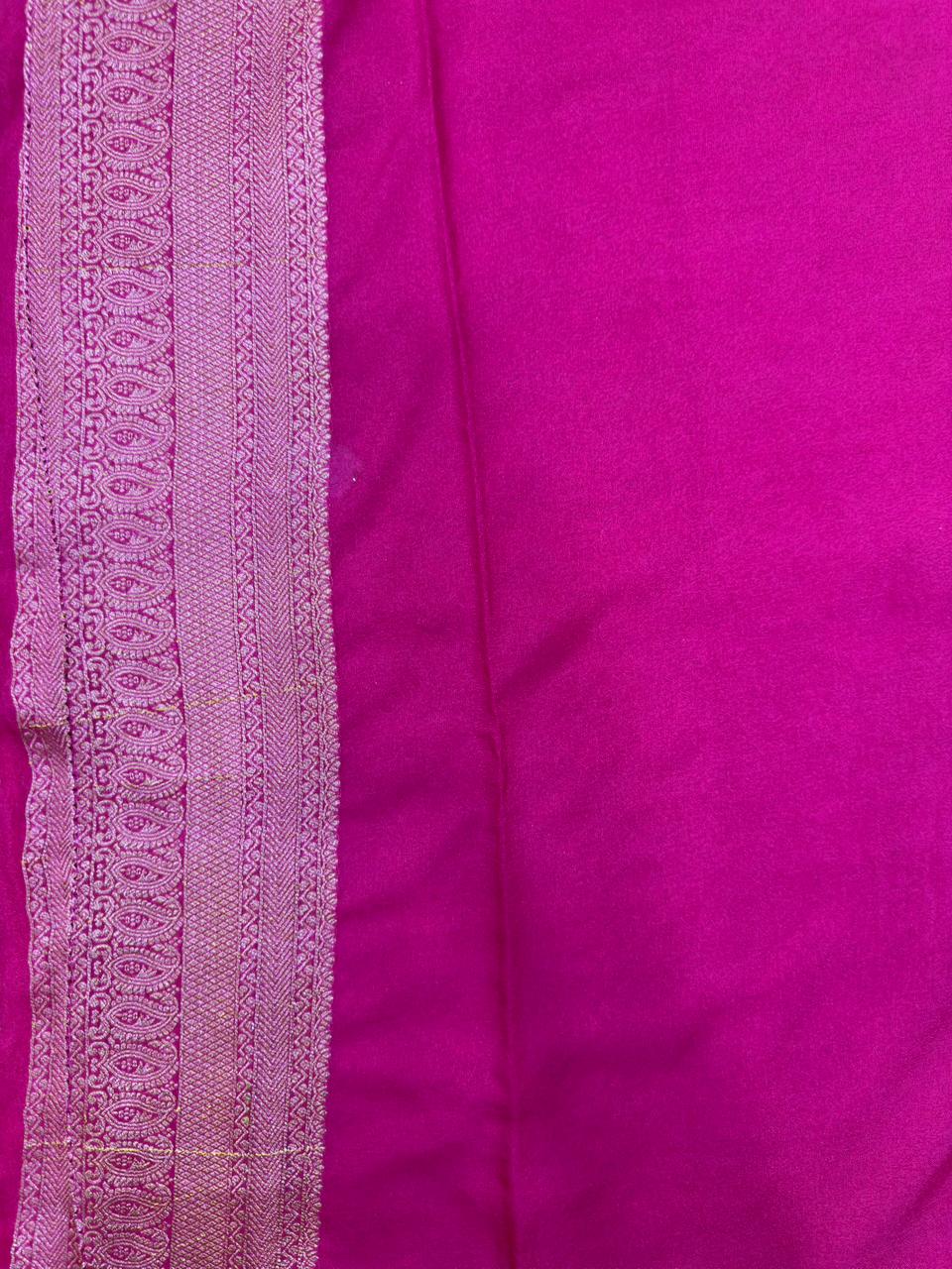 Semi-Silk Saree with Royal Pallu
