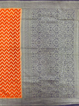 Semi-Silk Saree with Royal Pallu