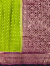 Pure Banarasi Crepe Silk Saree