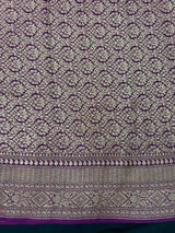 Pure Banarasi Crepe Silk Saree