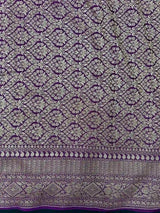 Pure Banarasi Crepe Silk Saree