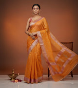Pure Khaddi Chiffon Banarasi Saree
