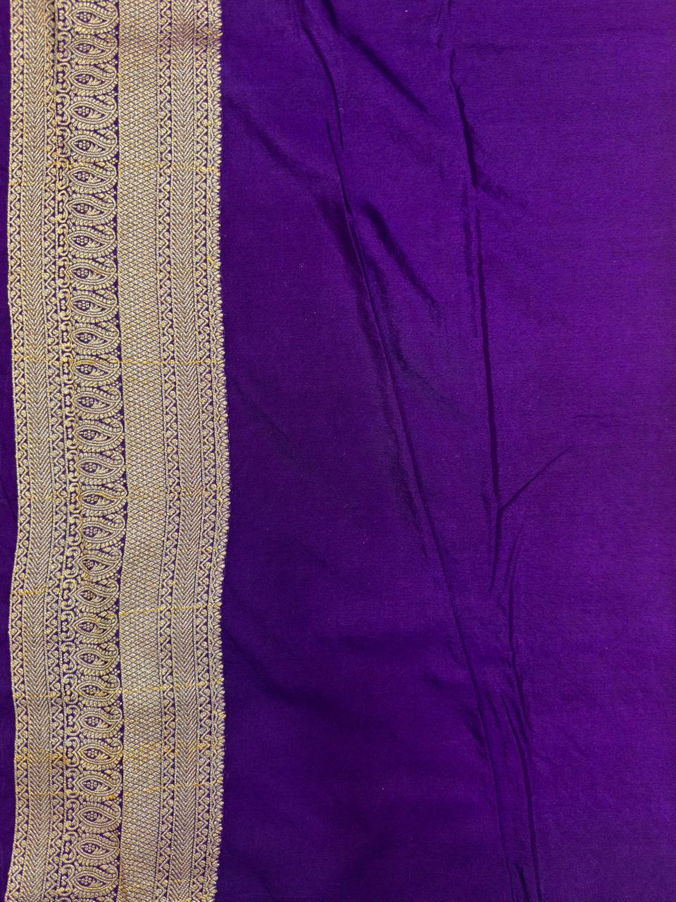 Semi-Silk Saree with Royal Pallu