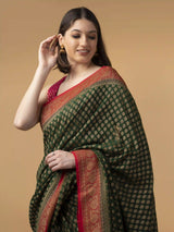 Pure Khaddi Georgette Silk Saree