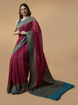 Pure Khaddi Georgette Silk Saree