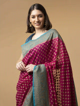 Pure Khaddi Georgette Silk Saree