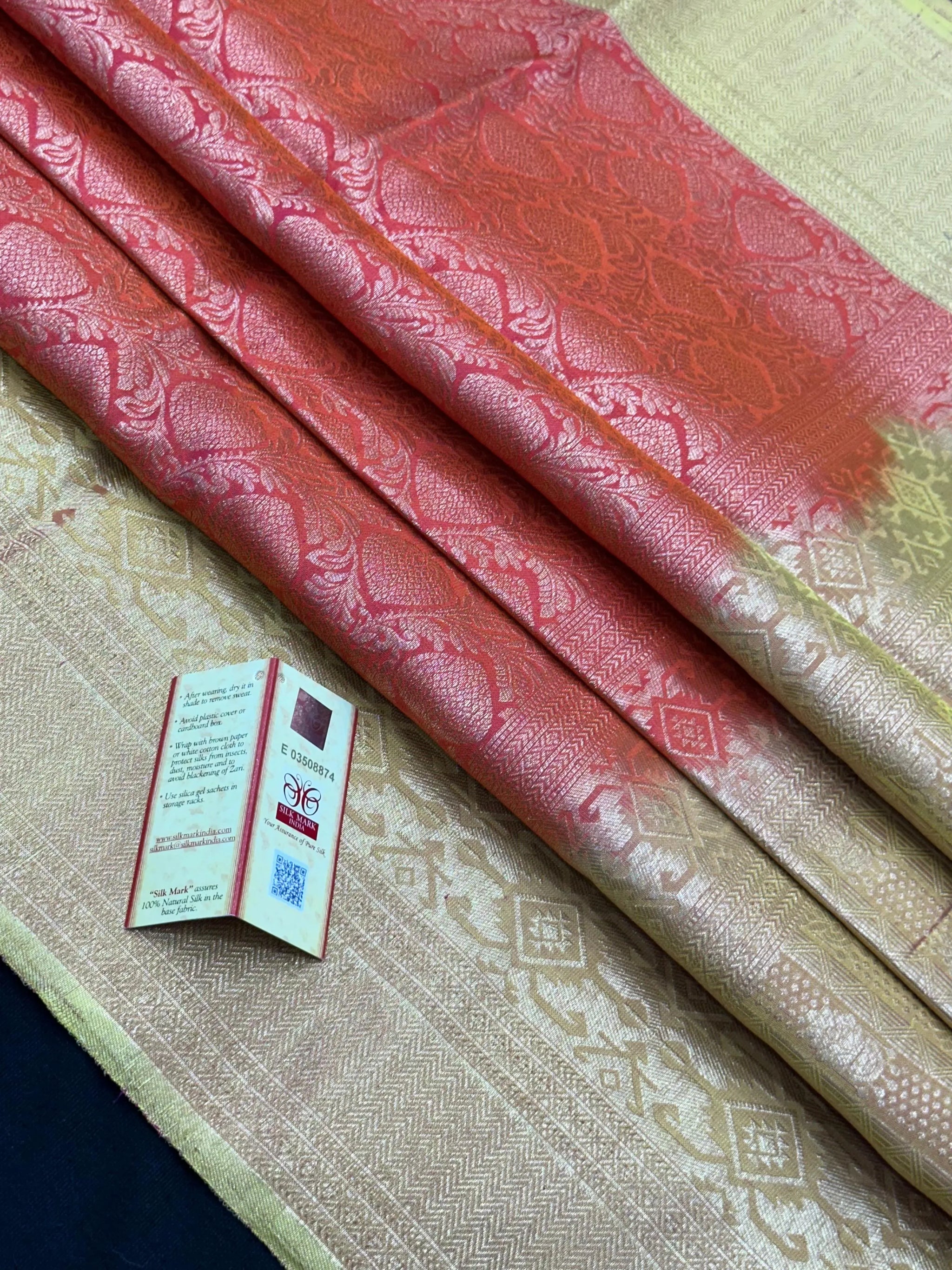  Pure Soft Kanjivaram Silk Saree – (Kanchi Jhalak)