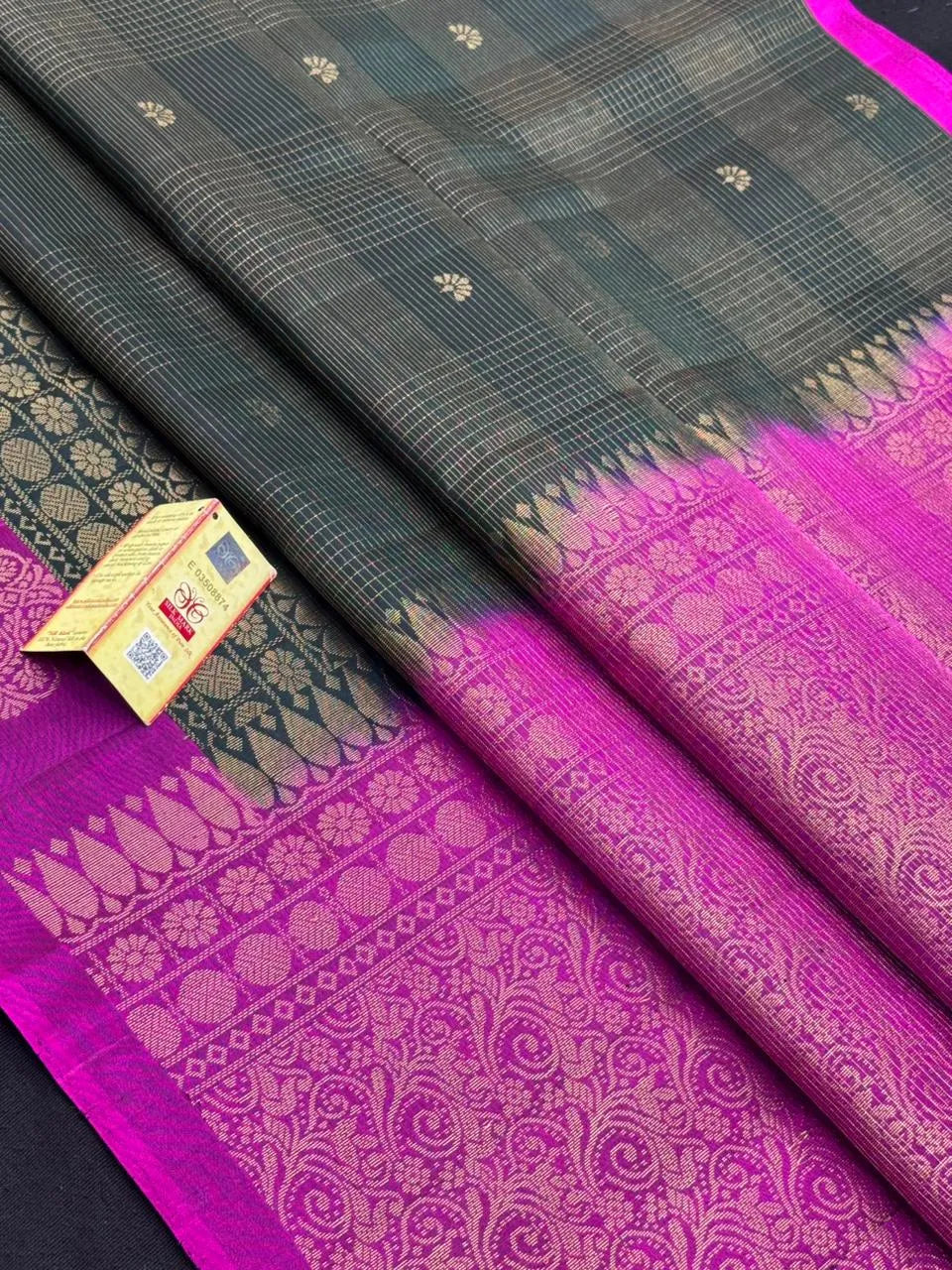 Chex Pure Kanjivaram Silk Saree