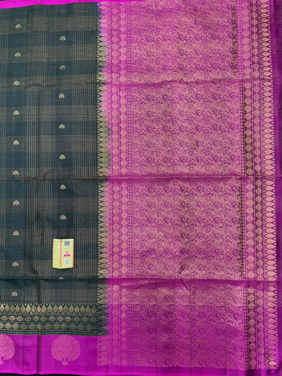Chex Pure Kanjivaram Silk Saree