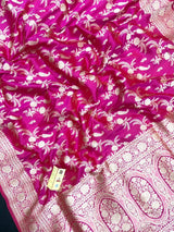 Plain Katan Silk Saree for Elegant Occasions 