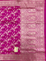 Plain Katan Silk Saree for Elegant Occasions 