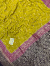 Pure Banarasi 3D Crape Silk Saree