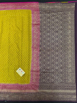 Pure Banarasi 3D Crape Silk Saree