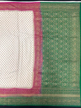 Pure Banarasi 3D Crape Silk Saree
