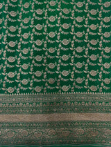 Pure Banarasi 3D Crape Silk Saree