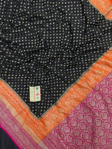 Pure Banarasi 3D Crape Silk Saree