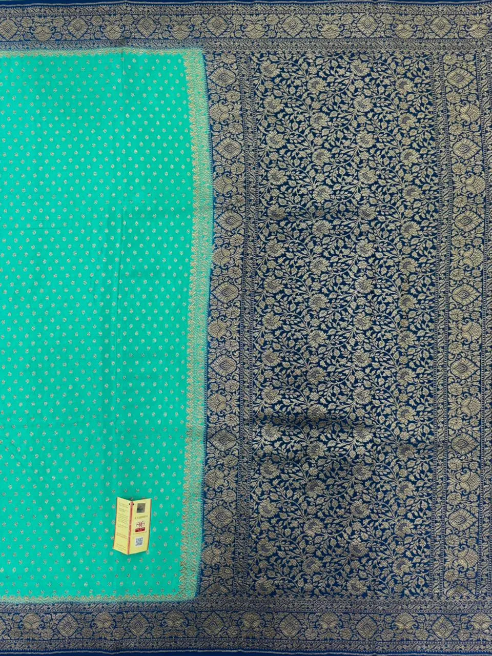 Pure Banarasi Crepe Silk Saree