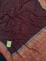 Pure Banarasi Crepe Silk Saree