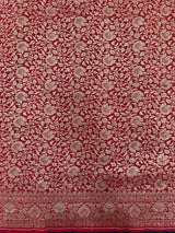 Pure Banarasi Crepe Silk Saree