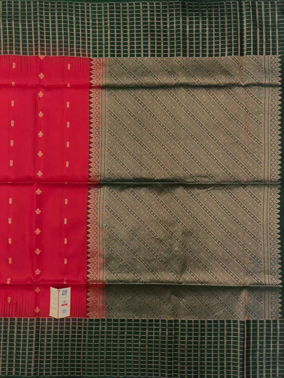 Pure Kanchipuram Silk Saree –(Pure Bentex Br)