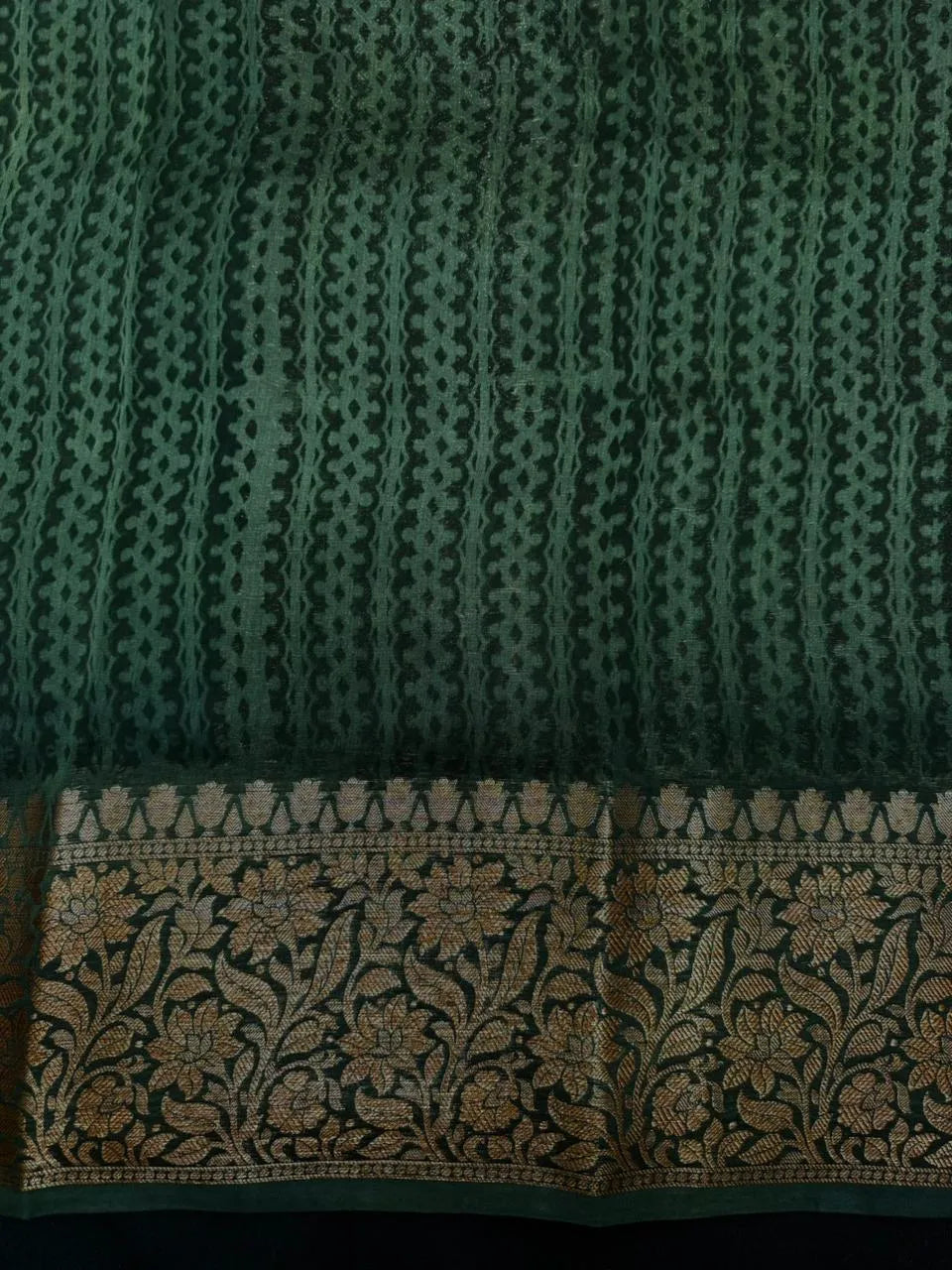 Luxury Drape: Authentic Pure Chinya Silk Saree-Pure chinya silk H