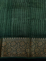 Luxury Drape: Authentic Pure Chinya Silk Saree-Pure chinya silk H