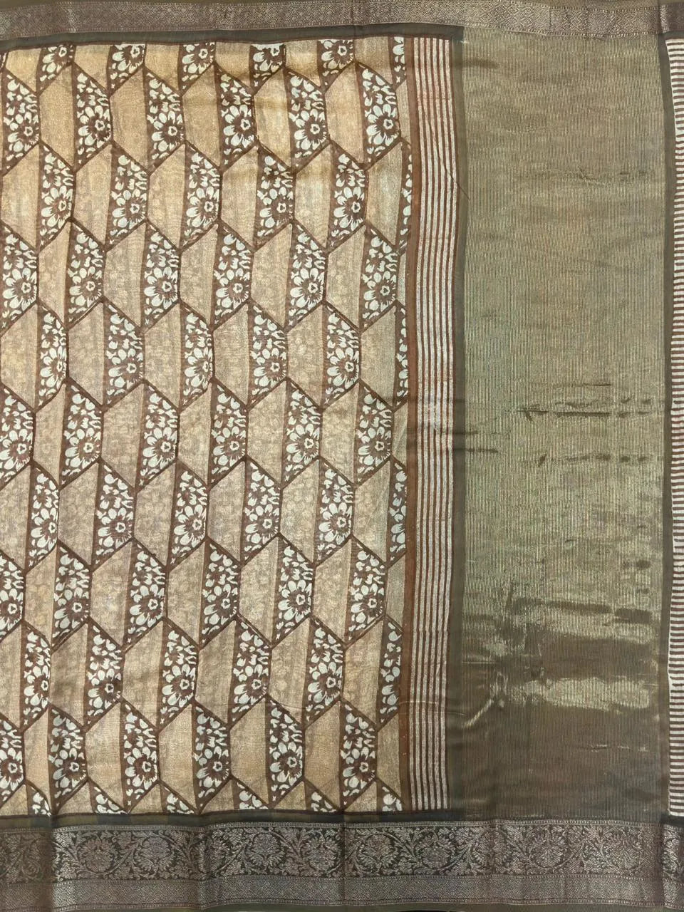 Royal Pure Chinya Silk Saree Graceful Shine