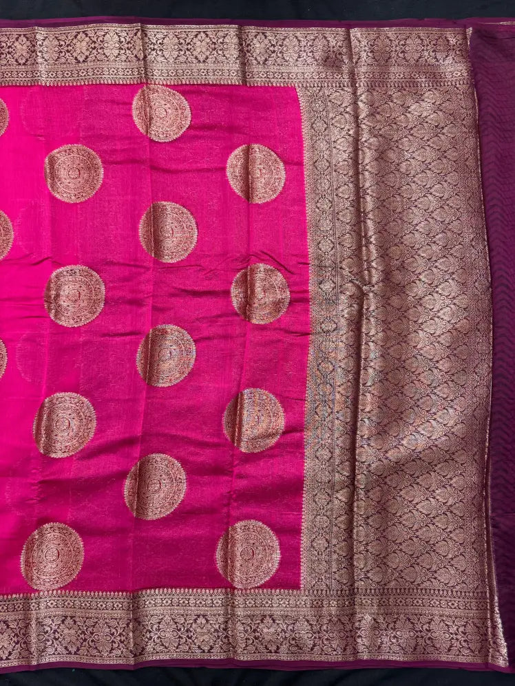 Pure Chinya Silk Saree for Women