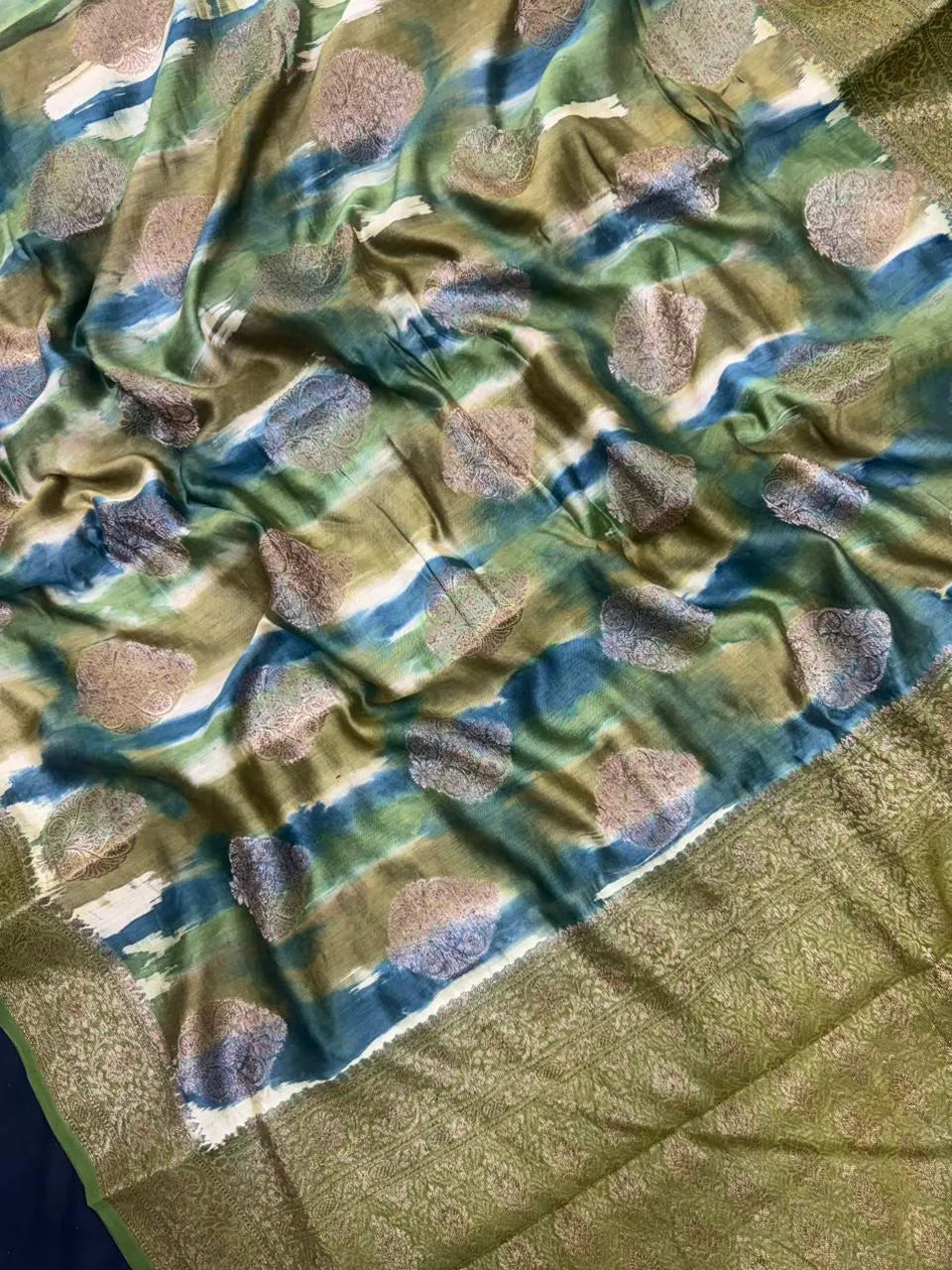 Pure Chinya Silk Saree – SP2