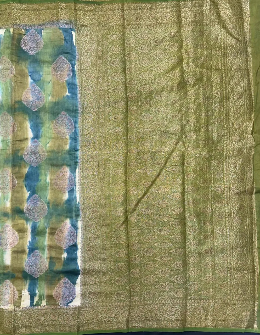 Pure Chinya Silk Saree – SP2