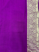  Pure Georgette Silk Saree with Smooth Texture (Velvet)