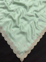 Minimal Semi Silk Saree – Graceful Saree for Everyday Outings