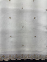 Minimal Semi Silk Saree – Graceful Saree for Everyday Outings