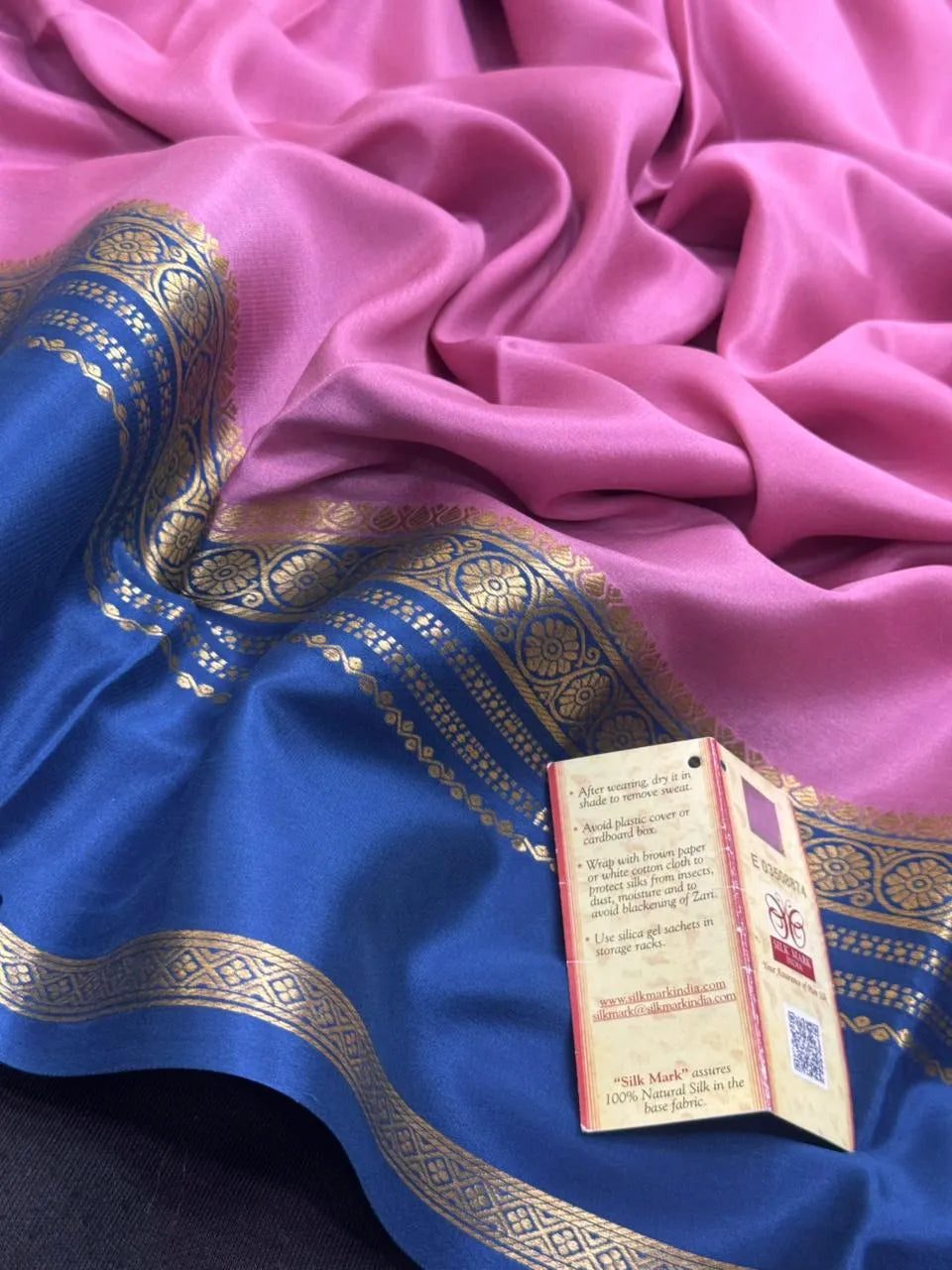Pure Mysuru Silk Saree by Sitha BTX